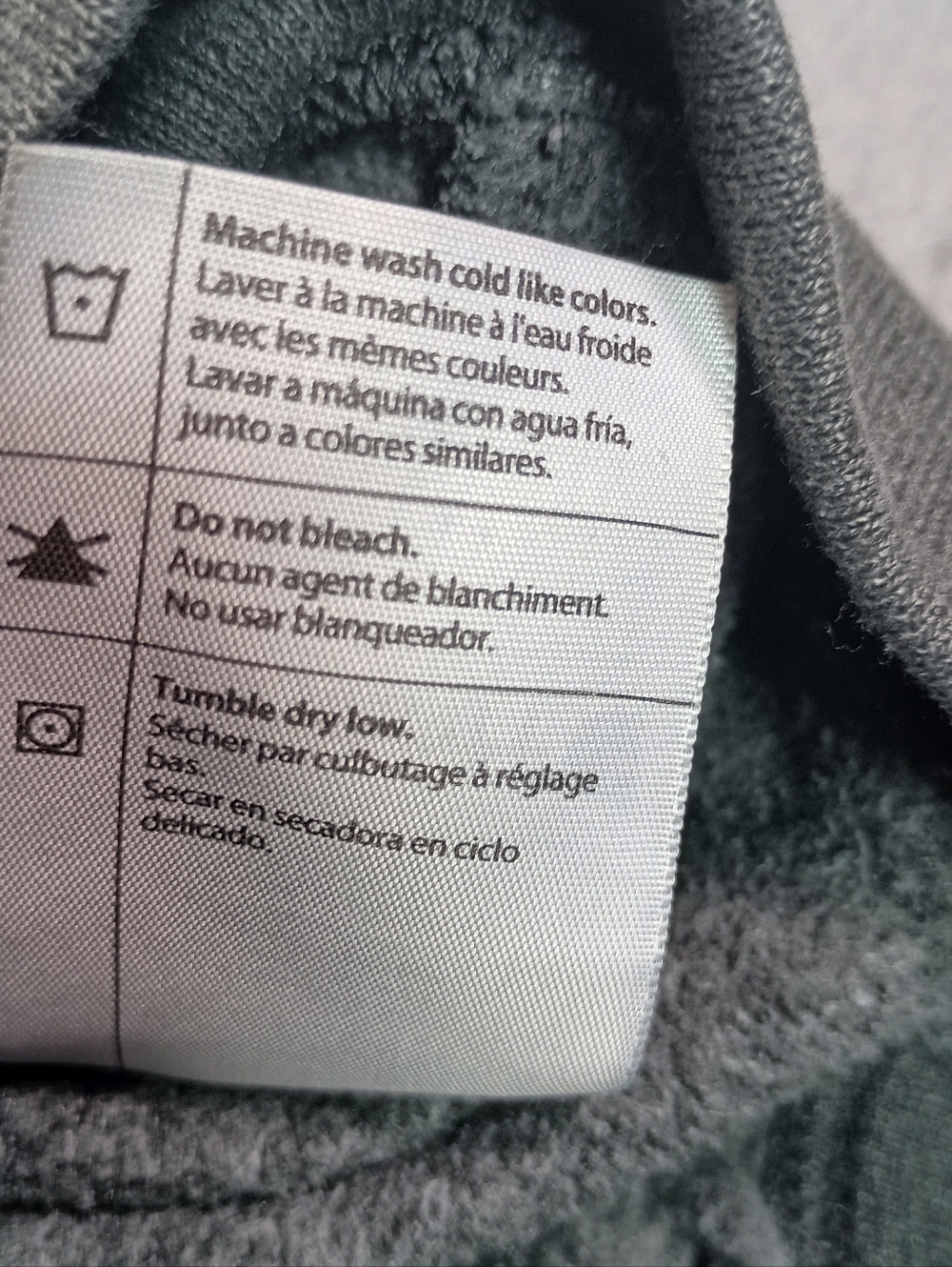 Carhartt Men's 2XL Gray Original Fit Workwear Outdoor Full Zip Sweatshirt Hoodie - Picture 7 of 7